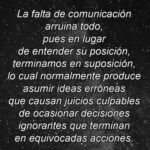 Poema de Farid Dieck....la importancia de la comunicación