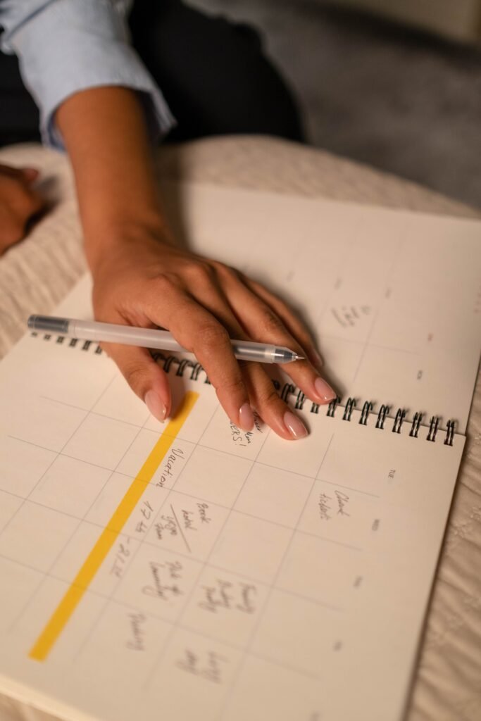 agenda de sies automaticos para poner limites